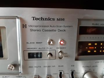 TECHNICS cassettedeck M56 mintstaat, Enlèvement