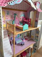 Houten poppenhuis, Kinderen en Baby's, Speelgoed | Poppenhuizen, Ophalen, Gebruikt, Poppenhuis