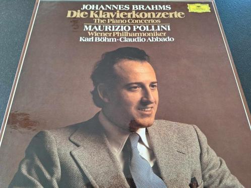 Brahms / Abbado - Böhm - The Piano Concertos Box 2 x Lp's, Cd's en Dvd's, Vinyl | Klassiek, Gebruikt, Romantiek, Kamermuziek, 12 inch
