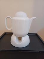 Cafetière + réchaud (bougie chauffe-plat), Ophalen, Zo goed als nieuw, Kom(men), Effen