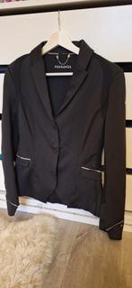 Zwarte blazer fouganza, Dieren en Toebehoren, Paardrijkleding, Ophalen of Verzenden