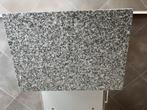 Granit Gris Moucheté pour table , meuble ou autre, 65x47 cm., Bricolage & Construction, Dalles & Carrelages, Enlèvement, Comme neuf