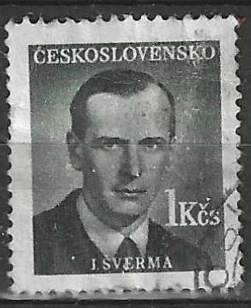 Tsjechoslowakije 1949 - Yvert 494 - Nationale schrijvers (ST, Postzegels en Munten, Postzegels | Europa | Overig, Gestempeld, Overige landen