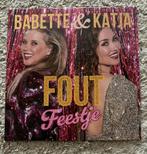 Babette & Katja - Fout Feestje (Pink vinyl) Bf25 (SV), CD & DVD, Vinyles | Néerlandophone, Enlèvement ou Envoi, Comme neuf, Autres formats