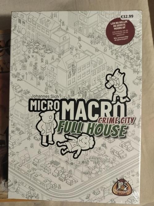 Micro Macro crime city Nieuw en ongeopend, Hobby en Vrije tijd, Gezelschapsspellen | Bordspellen, Nieuw, Ophalen of Verzenden