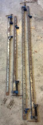 Lot de 4 serre-joints, Enlèvement, Utilisé