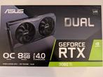 ASUS Geforce RTX 3060 TI DUAL-RTX3060TI-O8GD6X Videokaart, Reconditionné, Enlèvement, HDMI, GDDR4