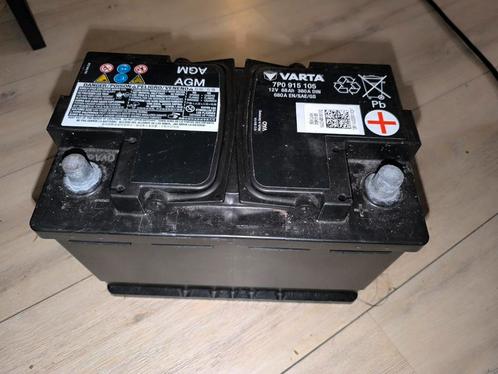 Originele Varta AGM Autobatterij - 12V 68Ah 380A, Auto-onderdelen, Accu's en Toebehoren, Audi, Volkswagen, Gebruikt, Ophalen of Verzenden