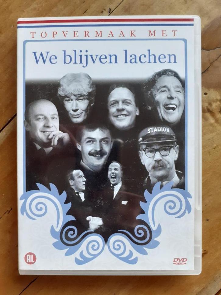 Dvd ‘We blijven lachen’ uit serie ‘Topvermaak met’, Cd's en Dvd's, Dvd's | Cabaret en Sketches, Zo goed als nieuw, Tv-programma of Sketches