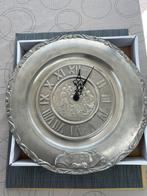 Horloge en étain vintage, Ophalen of Verzenden, Zo goed als nieuw