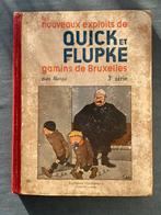 Hergé: Quick et Flupke 3, dos blanc, Gelezen, Eén stripboek, Ophalen of Verzenden, Hergé