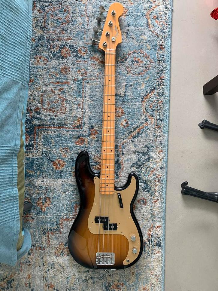Fender American Original 50’s Precision Bass, Muziek en Instrumenten, Snaarinstrumenten | Gitaren | Bas, Zo goed als nieuw, Elektrisch