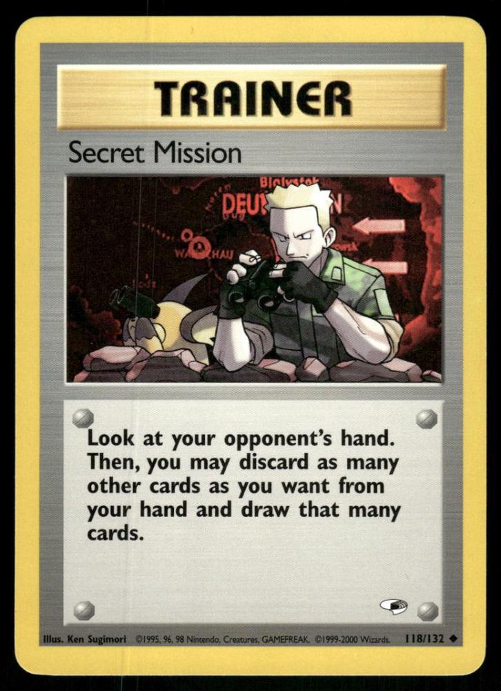 Secret Mission 118/132 - Gym Heroes (NM), Hobby en Vrije tijd, Verzamelkaartspellen | Pokémon, Gebruikt, Verzenden