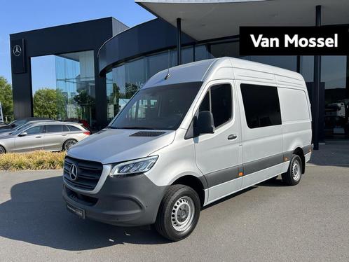 Mercedes-Benz Sprinter 319 CDI L2 DC 3.5T TREKHAAK 3.5T+360, Auto's, Bestelwagens en Lichte vracht, Bedrijf, Te koop, Used 1. Bestelwagens met ervaring.