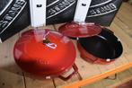 STAUB kookpot 'sauteuse'  rood NIEUW, Kookpan of Snelkookpan, Gietijzer, Nieuw, Ophalen of Verzenden