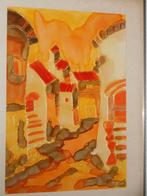 2 schilderijen acrylverf  Portugal street art (lees tekst), Ophalen of Verzenden