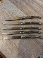 Inox steakmessen, Ophalen
