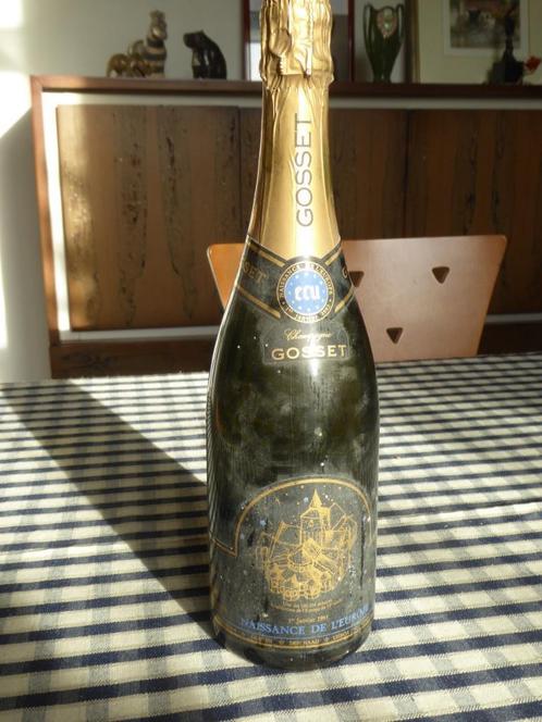 Champagne - Célébration de la naissance de l'Union européenn, Collections, Vins, Neuf, Champagne, Pleine, Enlèvement