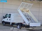 Iveco Daily 35C16 3.0L Kipper Dubbel Cabine 3500kg trekhaak, Auto's, Bestelwagens en Lichte vracht, Achterwielaandrijving, Euro 6