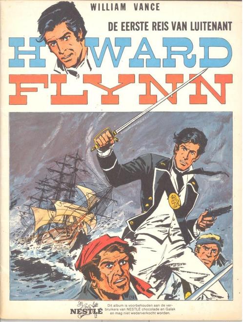 De eerste reis van luitenant Howard Flynn - Nestlé., Boeken, Stripverhalen, Zo goed als nieuw, Eén stripboek, Ophalen of Verzenden