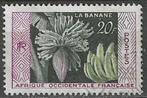 Frans-Occidentaal-Afrika 1958 - Yvert 67 - Bananen (ST), Timbres & Monnaies, Timbres | Afrique, Affranchi, Envoi, Autres pays