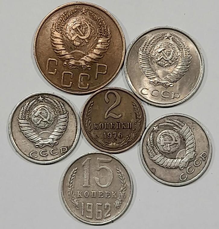 Sovjet Unie setje kopecks     (859), Postzegels en Munten, Munten | Europa | Niet-Euromunten, Setje, Ophalen of Verzenden