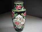 vase ancien en porcelaine décor chinois famille noir Samson, Antiquités & Art, Antiquités | Porcelaine, Enlèvement ou Envoi