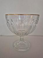 Coupe à glace/fruits bord doré, Enlèvement, Comme neuf