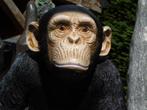 Standbeeld van een chimpansee, perfecte imitatie, Tuin en Terras, Ophalen, Nieuw, Kunststof, Dierenbeeld