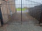 Hekken oprit, Ophalen, Met poort, Gebruikt, Spijlenhekwerk