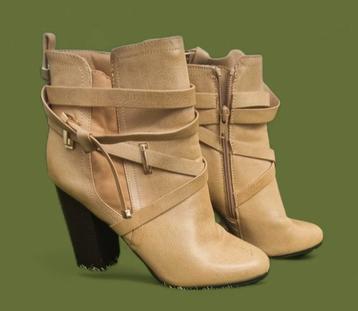 ✨️MISS SELFRIDGE Caramel kleurige Enkellaarsjes Maat 40✨️✨️ beschikbaar voor biedingen