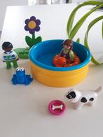 Playmobiel zwembadje met dieren, Kinderen en Baby's, Zo goed als nieuw, Ophalen