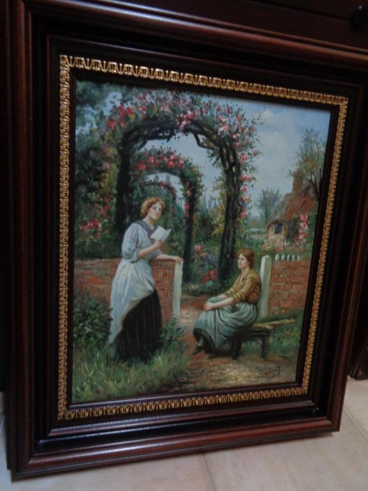 Prachtige Jan Cox (Den Haag 1919) -Vermeld in BENEZIT, ARTO, Antiek en Kunst, Kunst | Schilderijen | Klassiek, Ophalen of Verzenden