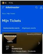 Rammstein - 27 Juni - Via Ticketmaster, Hard Rock ou Metal, Une personne, Juin
