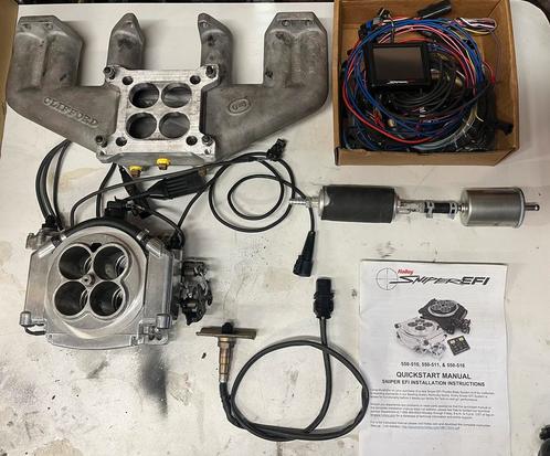 Holley sniper EFI Datsun 240z 260z 280z injectiesysteem, Auto-onderdelen, Overige Auto-onderdelen, Gebruikt, Ophalen of Verzenden