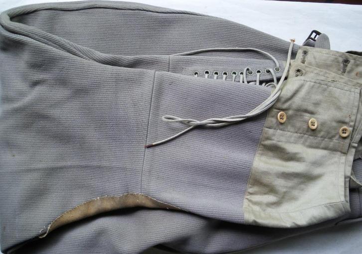 Culotte de cavalerie de 1935 nominative à un officier belge, Verzamelen, Militaria | Tweede Wereldoorlog, Landmacht, Kleding of Schoenen