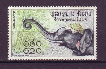Postzegels Laos / Cambodja : Diverse zegels