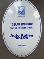 Volvo emaille bord Preuvenement, Ophalen of Verzenden, Zo goed als nieuw, Reclamebord
