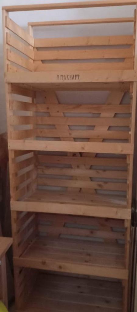 schappen houten winkeldisplays, Zakelijke goederen, Kantoor en Winkelinrichting | Winkel en Inventaris, Ophalen