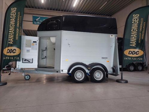 NIEUWE HUMBAUR EQUITOS ALU PLUS STOCK ACTIE, Dieren en Toebehoren, Paarden en Pony's | Trailers en Aanhangwagens, Nieuw, Aluminium