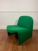 Fauteuil Alky par G. Piretti – Vert émeraude, Années 70, 75 à 100 cm, Vintage, space age, italien, 1970, Enlèvement, Utilisé