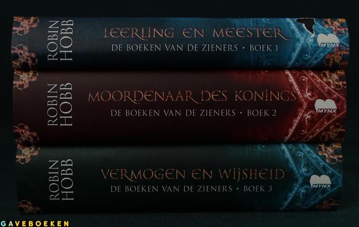 Boeken Van De Zieners - Robin Hobb - Boekerij Mynx - 3x HC, Boeken, Fantasy, Gelezen, Ophalen of Verzenden