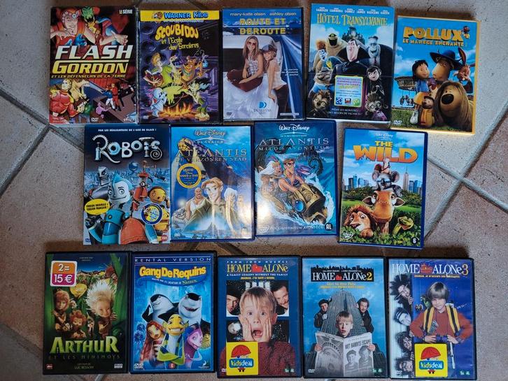 Lot de 17 dvds pour enfants neuf, Cd's en Dvd's, Dvd's | Tekenfilms en Animatie, Ophalen