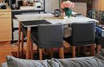 table avec 6 chaises hautes, Huis en Inrichting, Tafels | Eettafels, Gebruikt, Ophalen