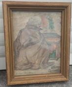 dessin personnage signe emile thysebaert, Enlèvement ou Envoi