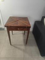 Table de jeux au mouchoir Louis XVI, Ophalen