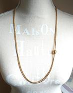 Ancien collier en or 18 carats avec œuf - fin XIXe, Bijoux, Sacs & Beauté, Or, Collier, Enlèvement ou Envoi