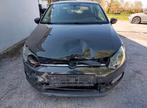 Volkswagen Polo trendline 1.4 TDI schadeauto, Euro 5, Zwart, 4 cilinders, Zwart