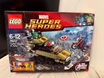 Lego 76017 Captain America vs. Hydra, Ophalen of Verzenden, Zo goed als nieuw, Complete set, Lego