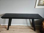 Zwarte houten sidetable, Huis en Inrichting, Tafels | Sidetables, Ophalen, Zo goed als nieuw